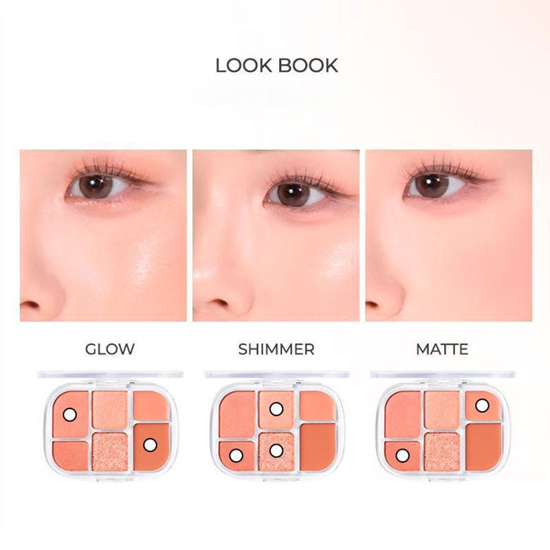 WAKEMAKE Soft Sheer Multi Palette 6.4g Lakinza K-beauty