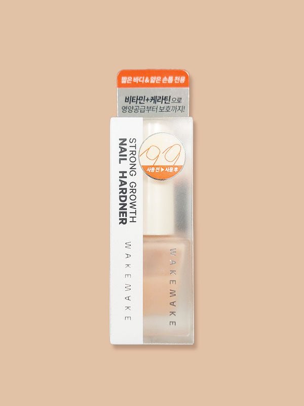 WAKEMAKE Strong Growth Nail Hardener 8ml Lakinza K-beauty