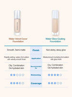 WAKEMAKE Water Glow Coating Foundation 30ml Lakinza K-beauty