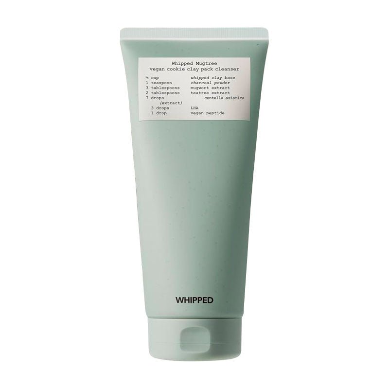 Whipped Mugtree Vegan Cookie Clay Pack Cleanser 130g Lakinza K-beauty
