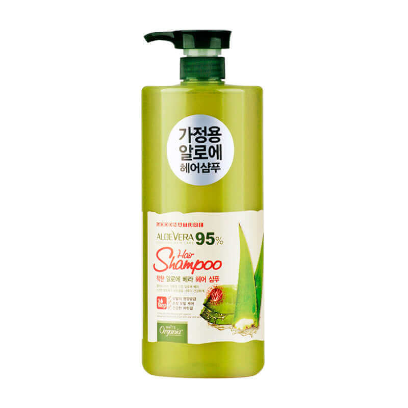 Whitecospharm White Organia Good Nature Aloe Vera Hair Shampoo 1500ml Lakinza K-beauty