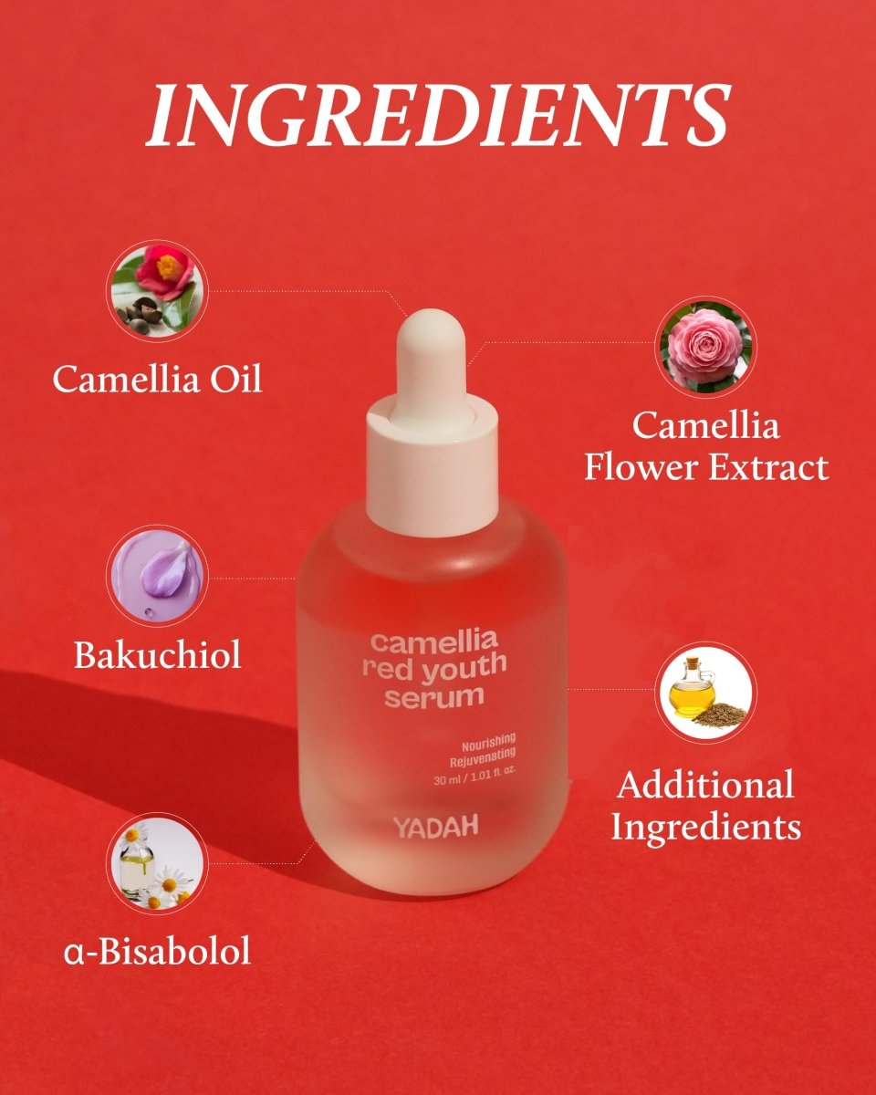 Yadah Camellia Red Youth Serum 30ml | Lakinza K - beauty Canada