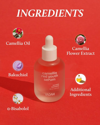 Yadah Camellia Red Youth Serum 30ml | Lakinza K - beauty Canada