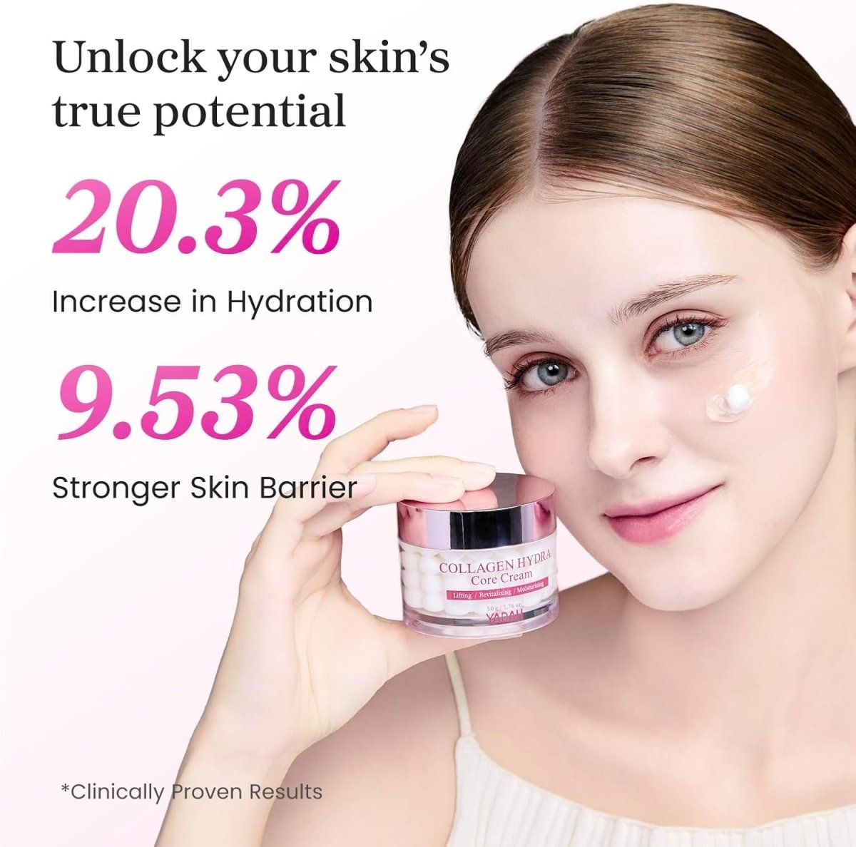 Yadah Collagen Hydra Core Cream 50g Lakinza K-beauty