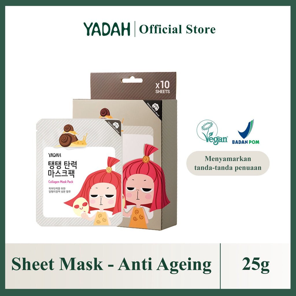 Yadah Collagen Mask Pack 25g Lakinza K-beauty