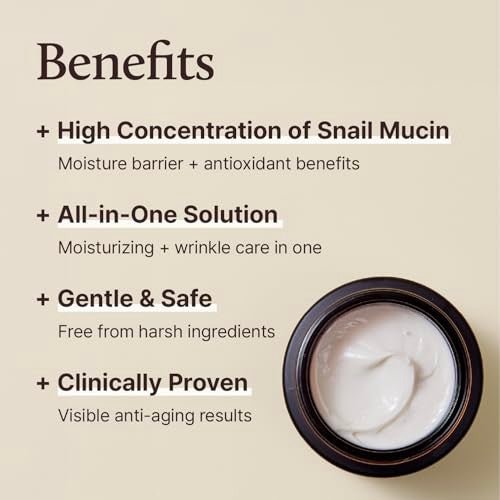 Yadah Revitalizing Super Snail Cream 80g Lakinza K-beauty